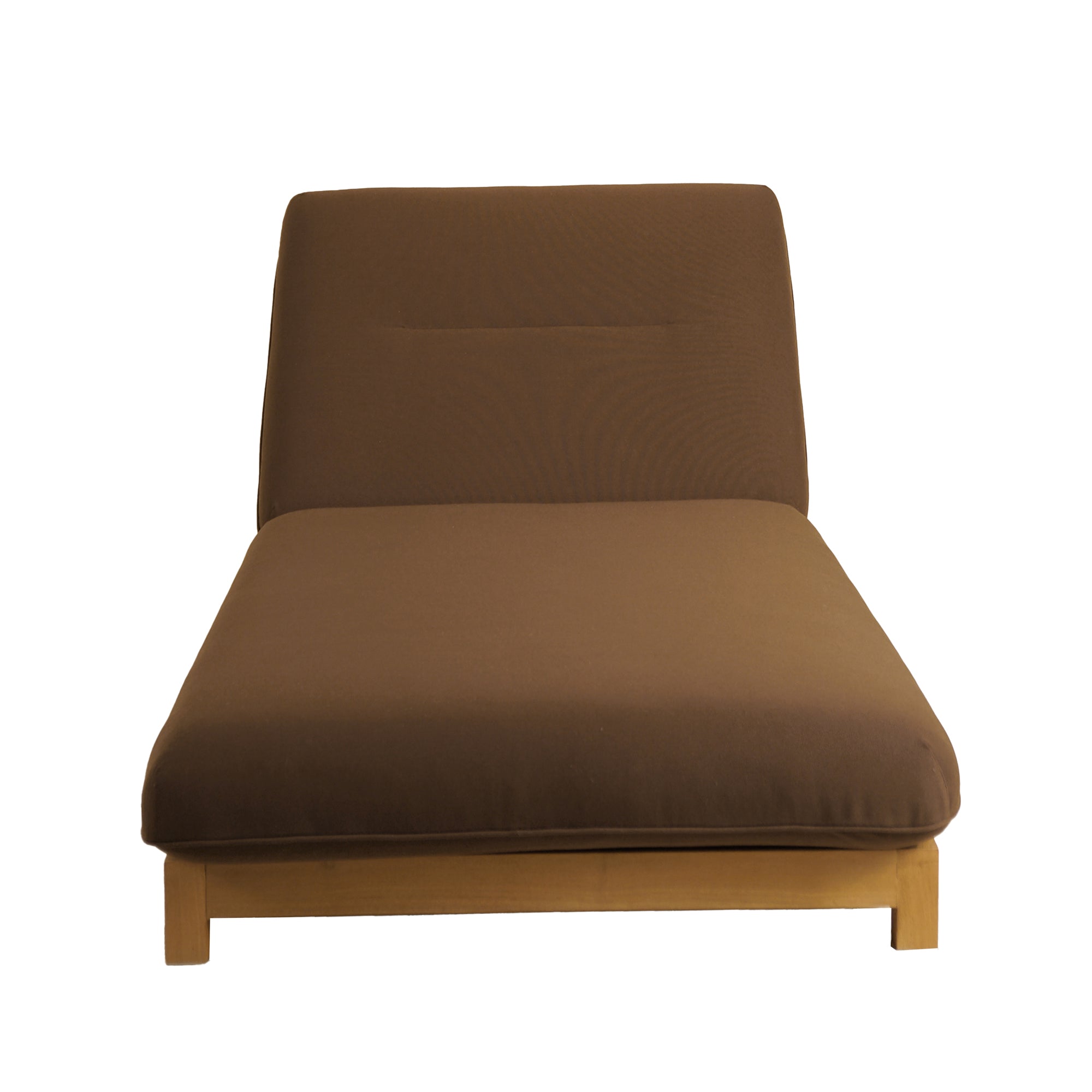 Eero Outdoor Adjustable Lounge Chair Brown Furniture - Outdoor Loungers Moe's Furniture Brown