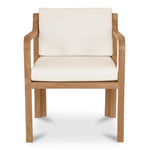 Nestor Outdoor Dining Chair White Furniture - Outdoor Dining Tables Moe's Furniture