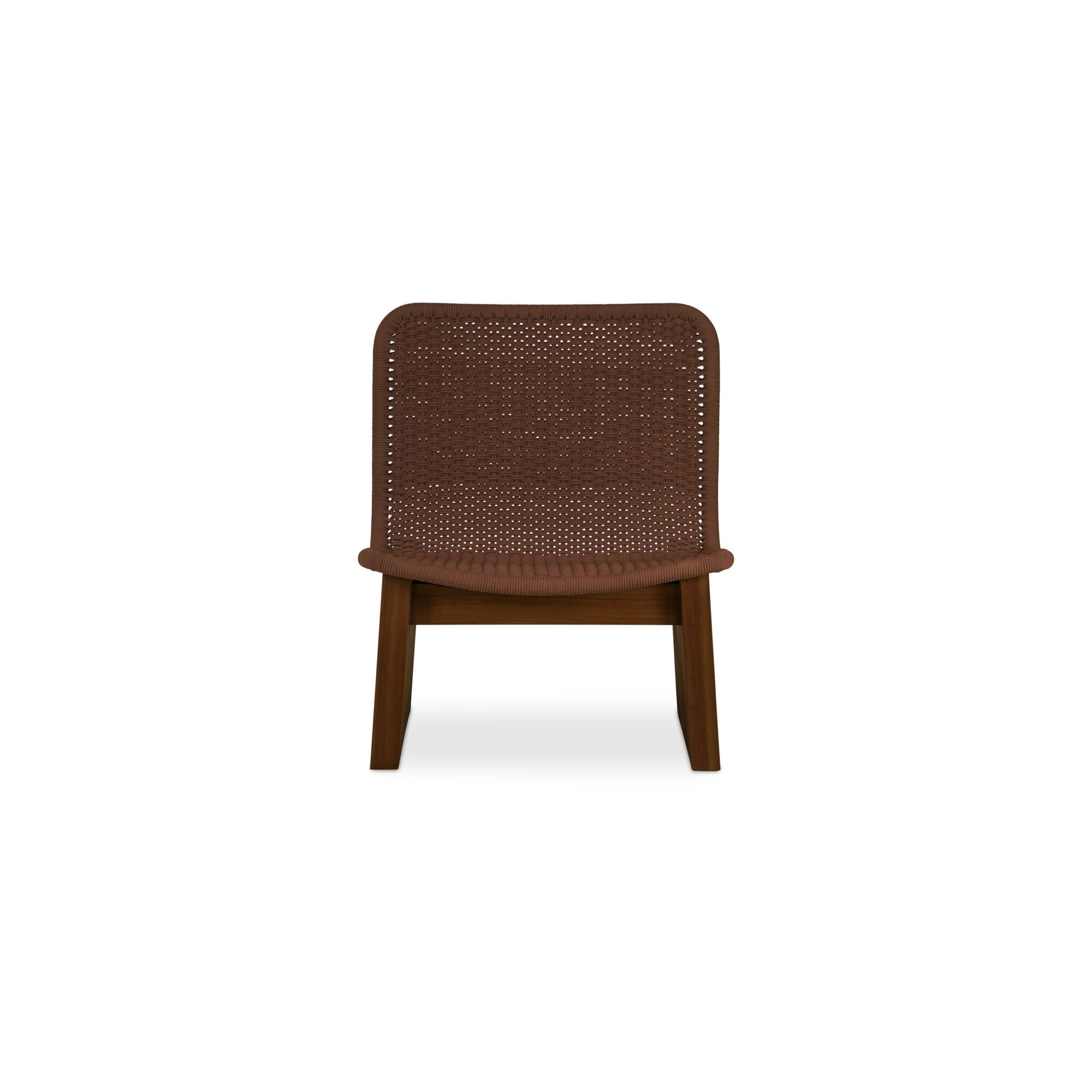Sahara Outdoor Accent Chair Furniture - Outdoor Chairs Moe's Furniture Brown