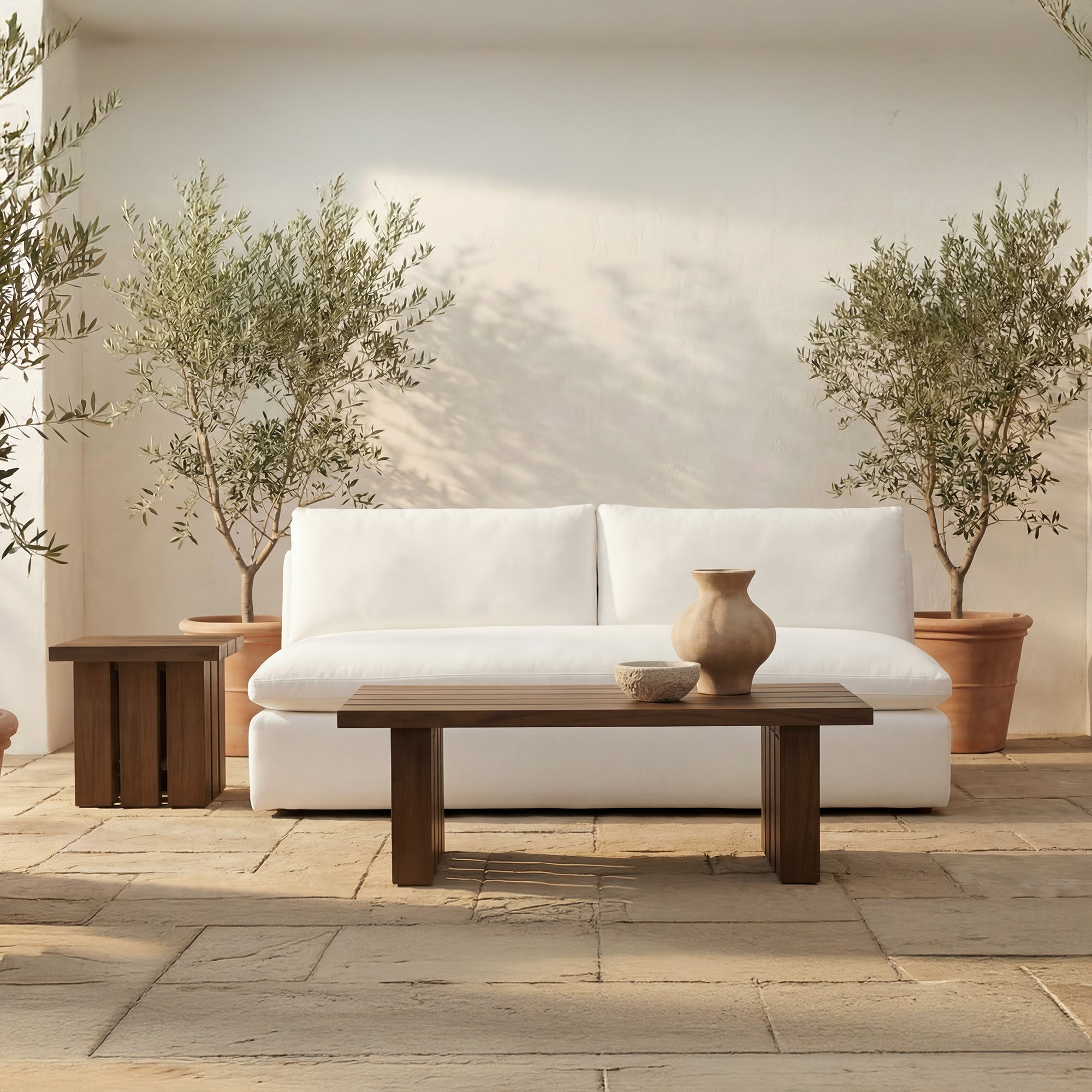 Denby Outdoor Coffee Table FURNITURE - outdoor table Moe's Furniture