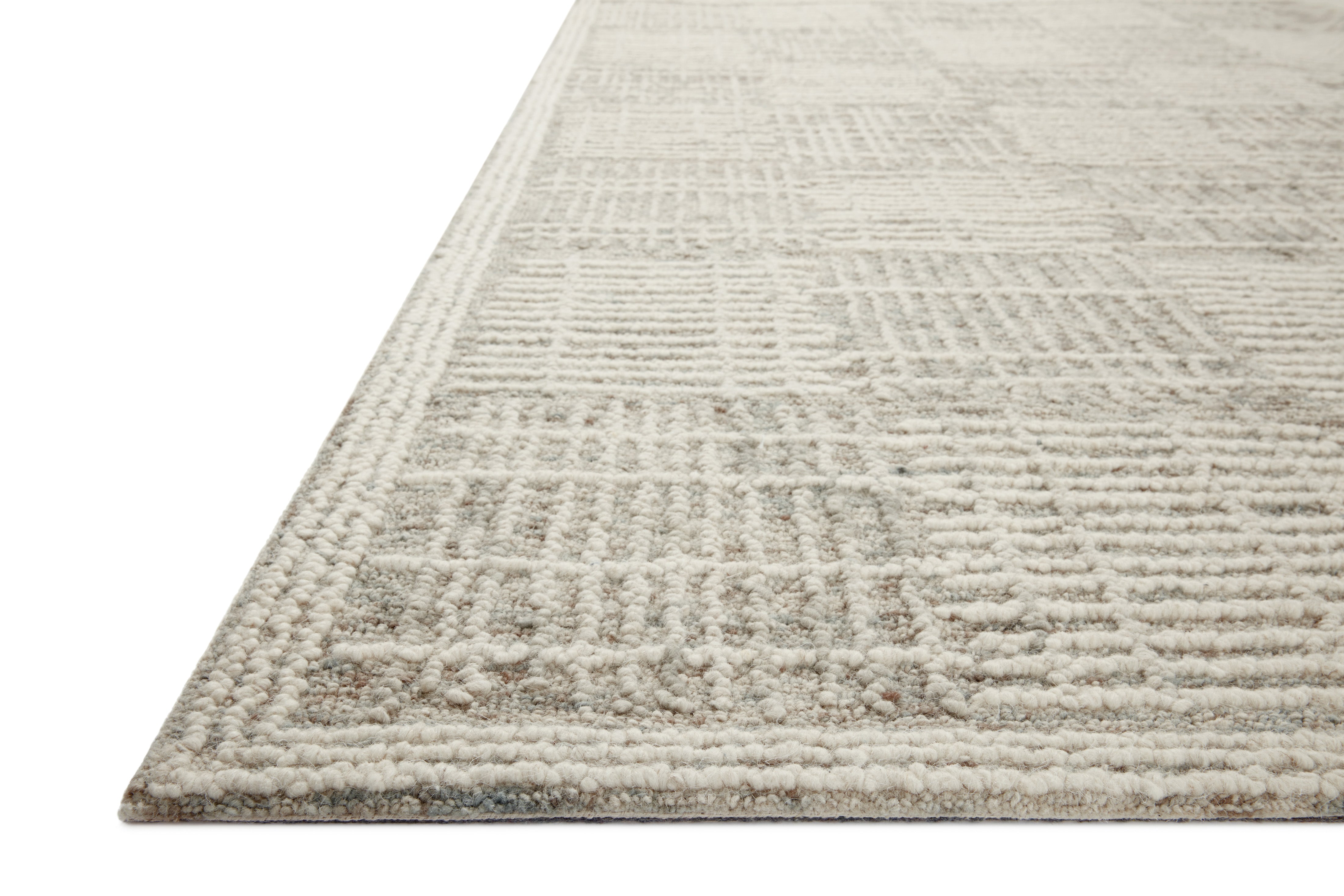 Loloi Tallulah Mist / Ivory Runner Rug RUGS - wool Loloi