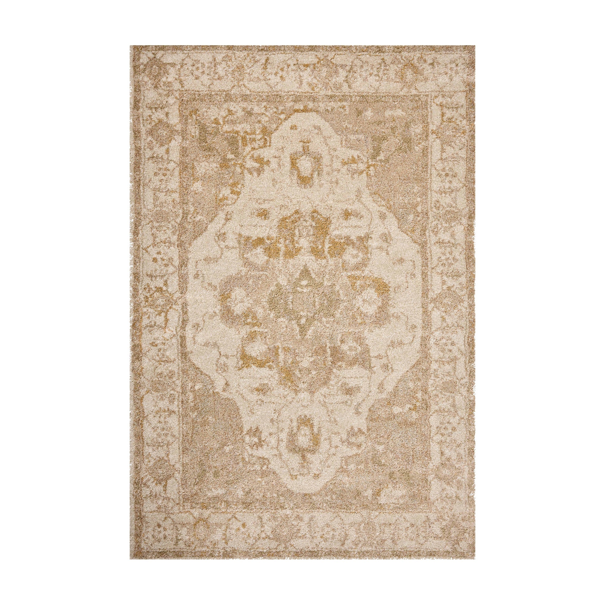 Loloi Tamryn Natural / Blush Rug RUGS - synthetic Loloi 18" x 18"