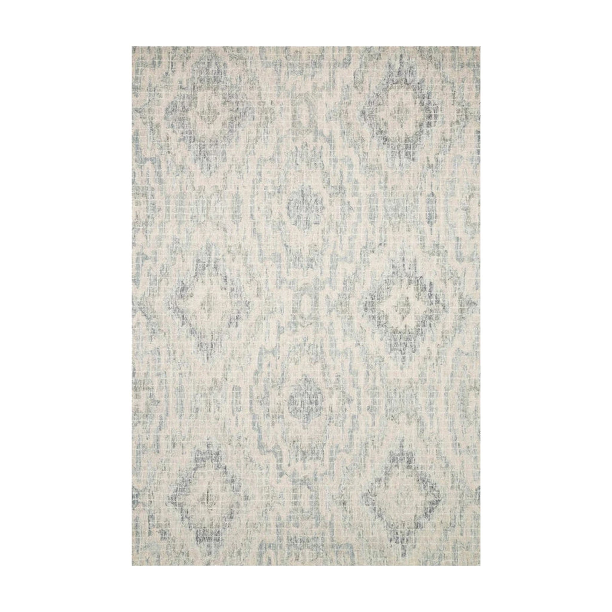 Loloi Tatum Slate / Silver Rug RUGS - wool Loloi 18" x 18"