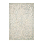 Loloi Tatum Natural / Sky Rug RUGS - wool Loloi 18" x 18"