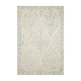 Loloi Tatum Natural / Sky Rug RUGS - wool Loloi 18" x 18"