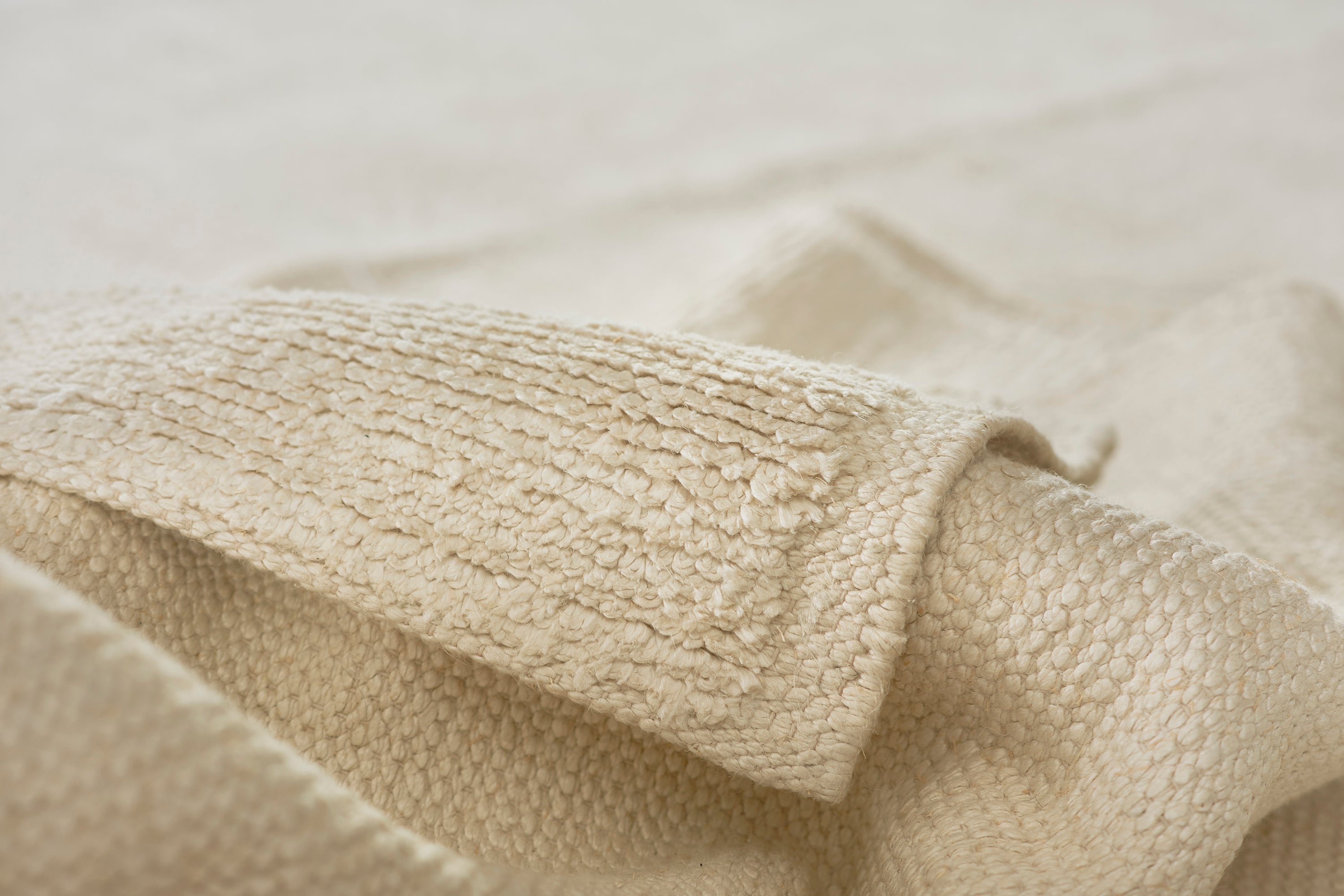 Tavira Hand Woven Linen Area Rug RUGS - Linen Momeni