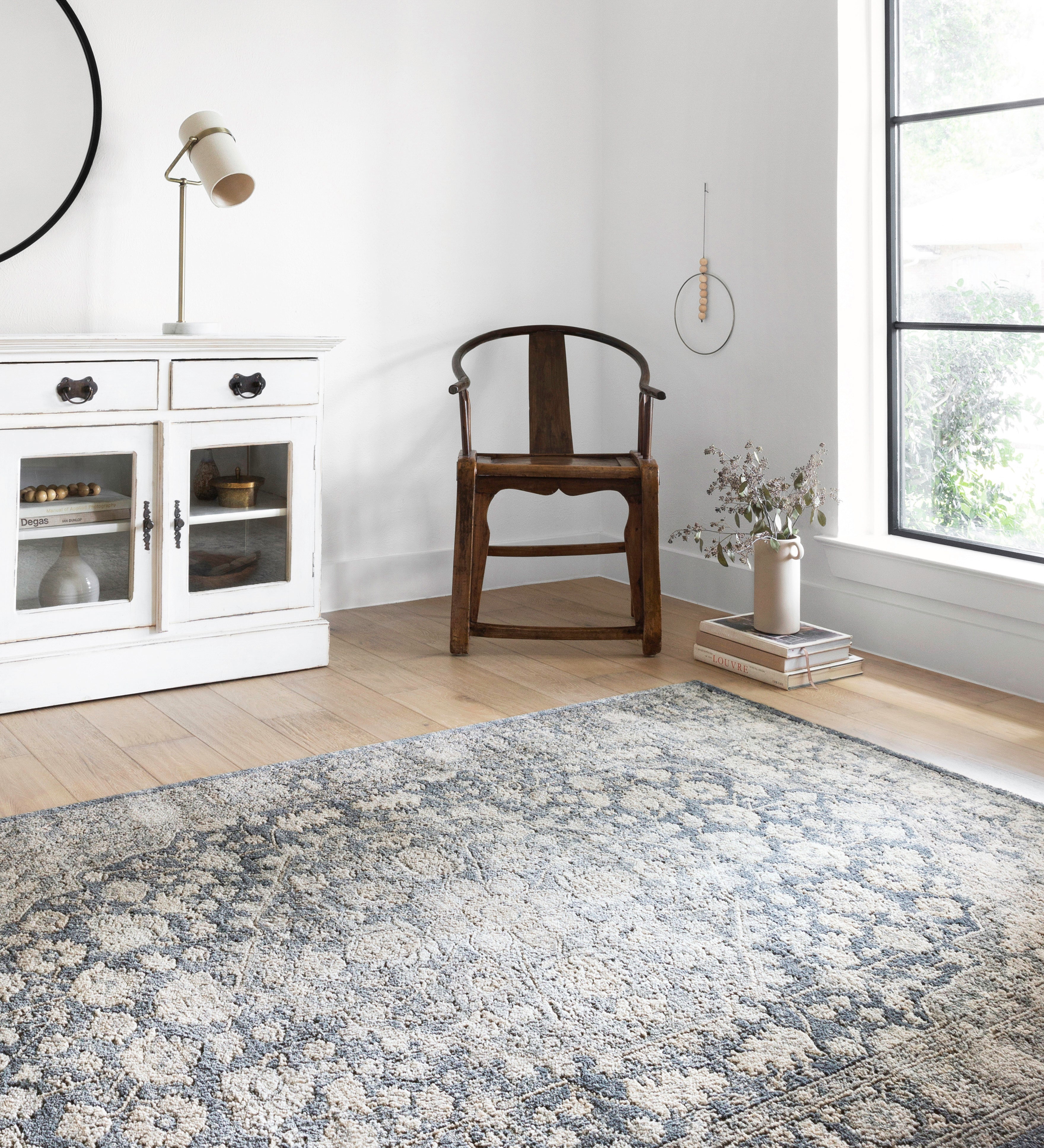 Loloi Teagan Denim / Mist Rug RUGS - patterned Loloi