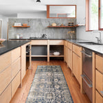 Loloi Teagan Denim / Pebble Rug RUGS - synthetic Loloi