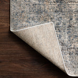 Loloi Teagan Denim / Slate Rug RUGS - synthetic Loloi