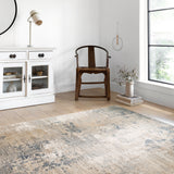 Loloi Teagan Sand / Mist Rug RUGS - synthetic Loloi