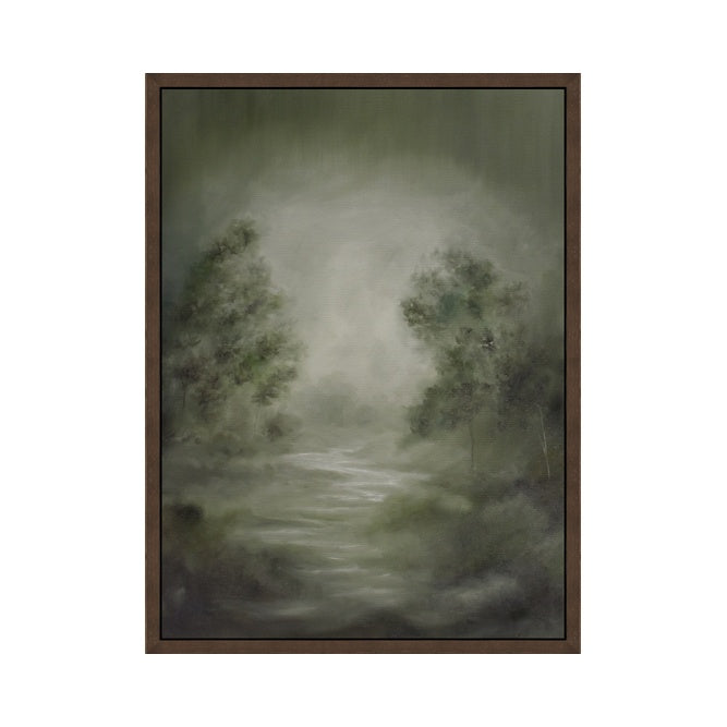 "Twilight Forest" Framed Canvas