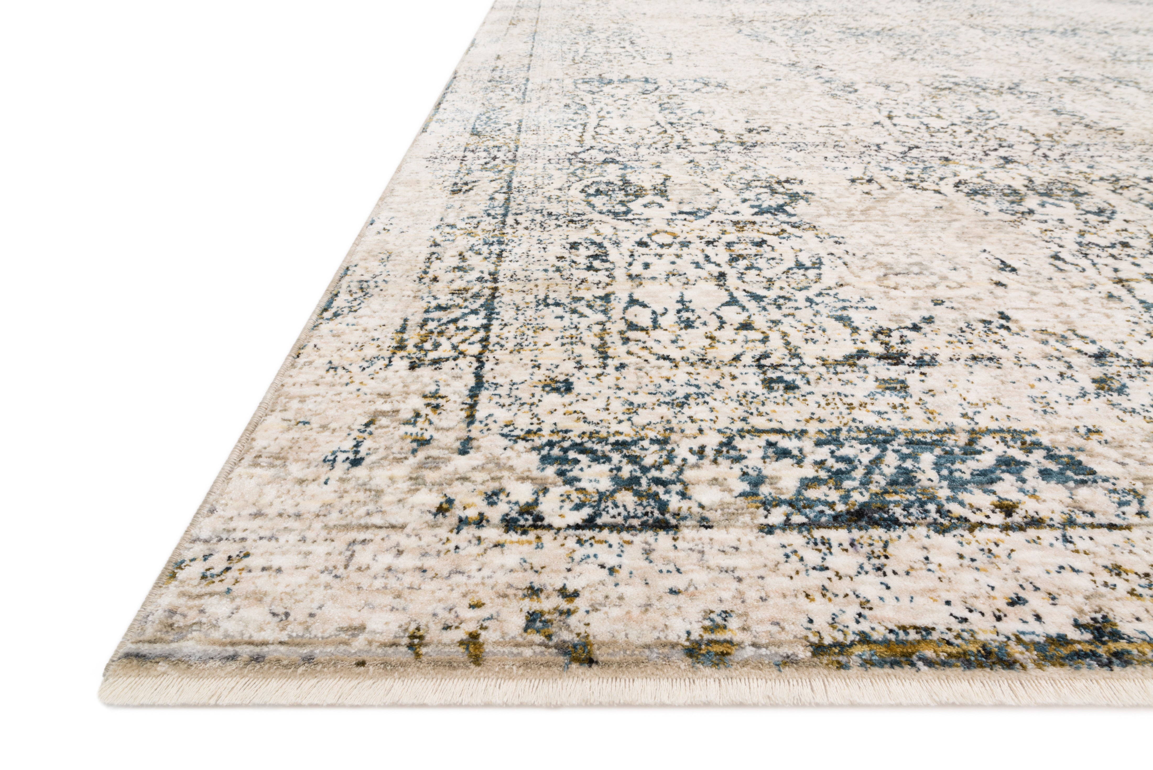Loloi Theia Natural / Ocean Rug RUGS - patterned Loloi