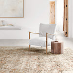 Loloi Theia Taupe / Gold Rug RUGS - patterned Loloi