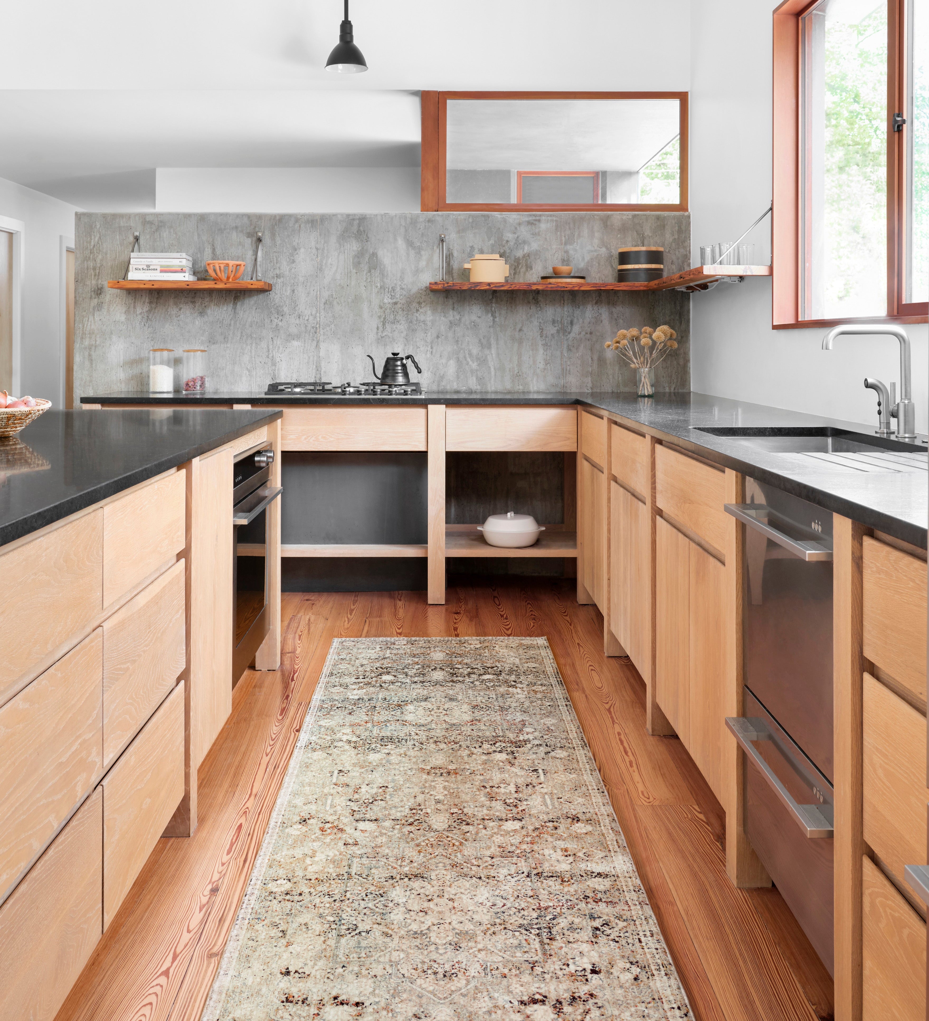 Loloi Theia Taupe / Brick Rug RUGS - patterned Loloi