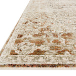 Loloi Theia Natural / Rust Rug RUGS - synthetic Loloi