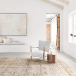 Loloi Theia Natural / Rust Rug RUGS - synthetic Loloi
