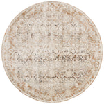 Loloi Theia Natural / Rust Rug RUGS - synthetic Loloi