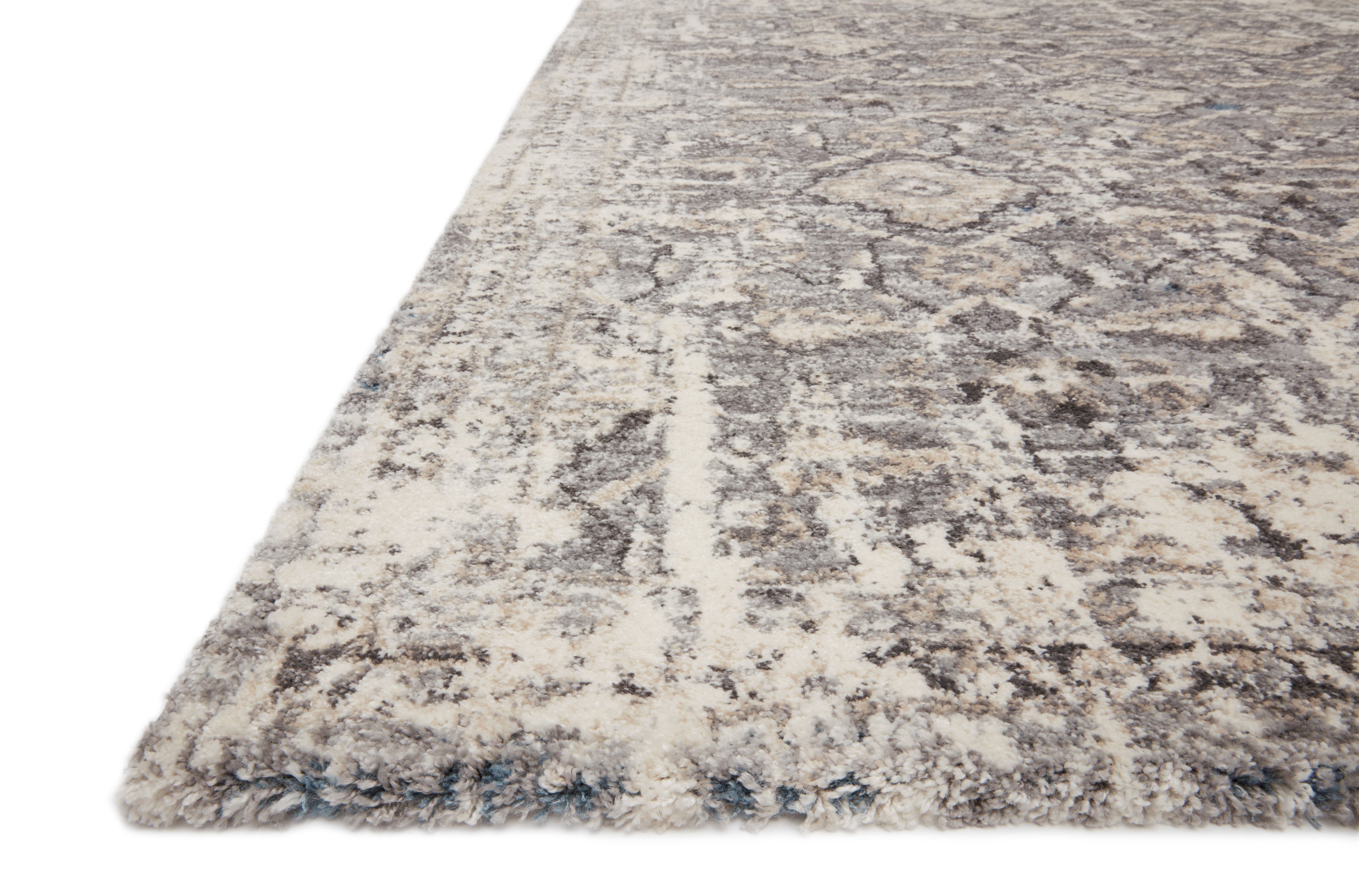 Loloi Theory Natural / Grey Rug RUGS - synthetic Loloi