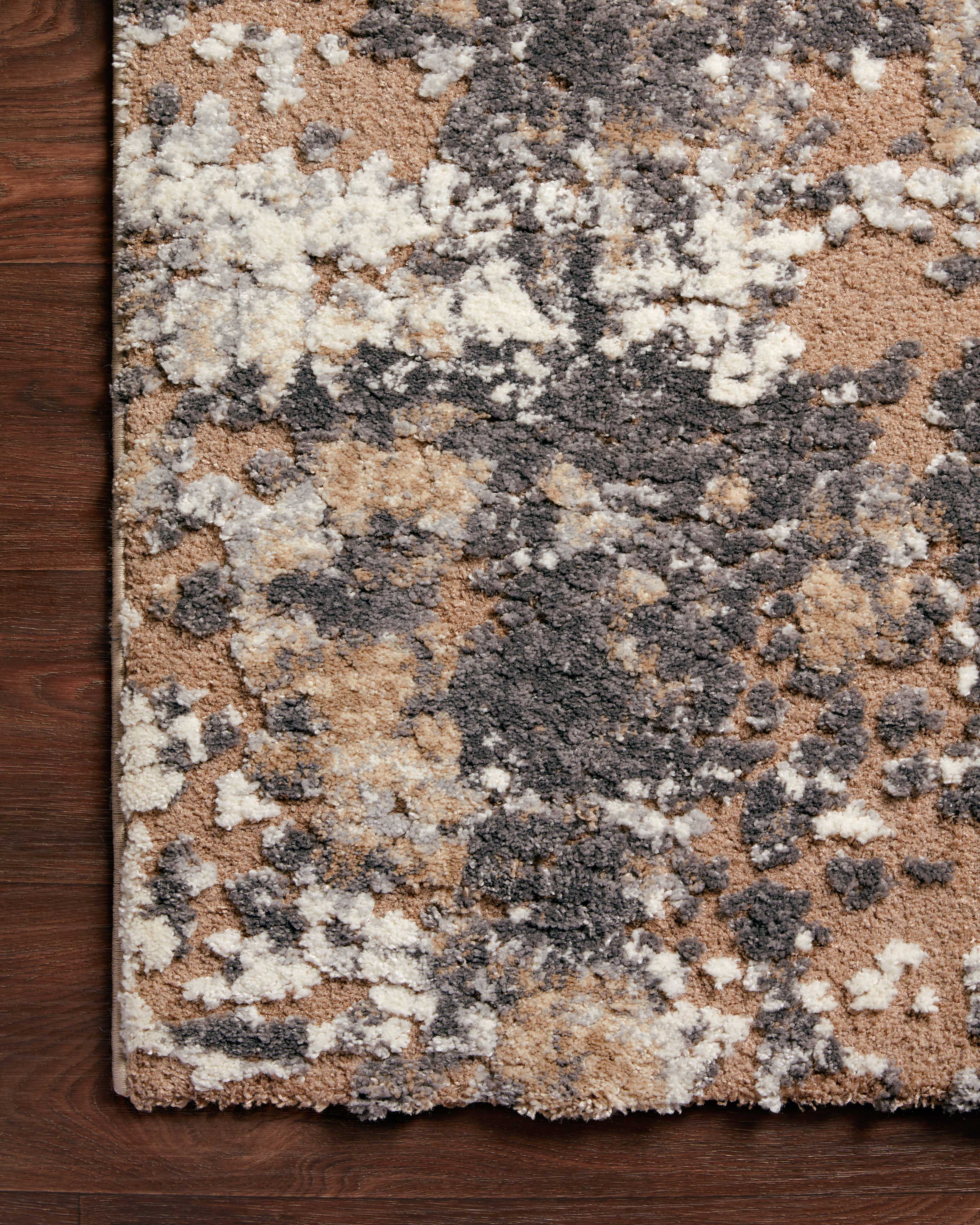 Loloi Theory Taupe / Grey Rug No.1 RUGS - synthetic Loloi