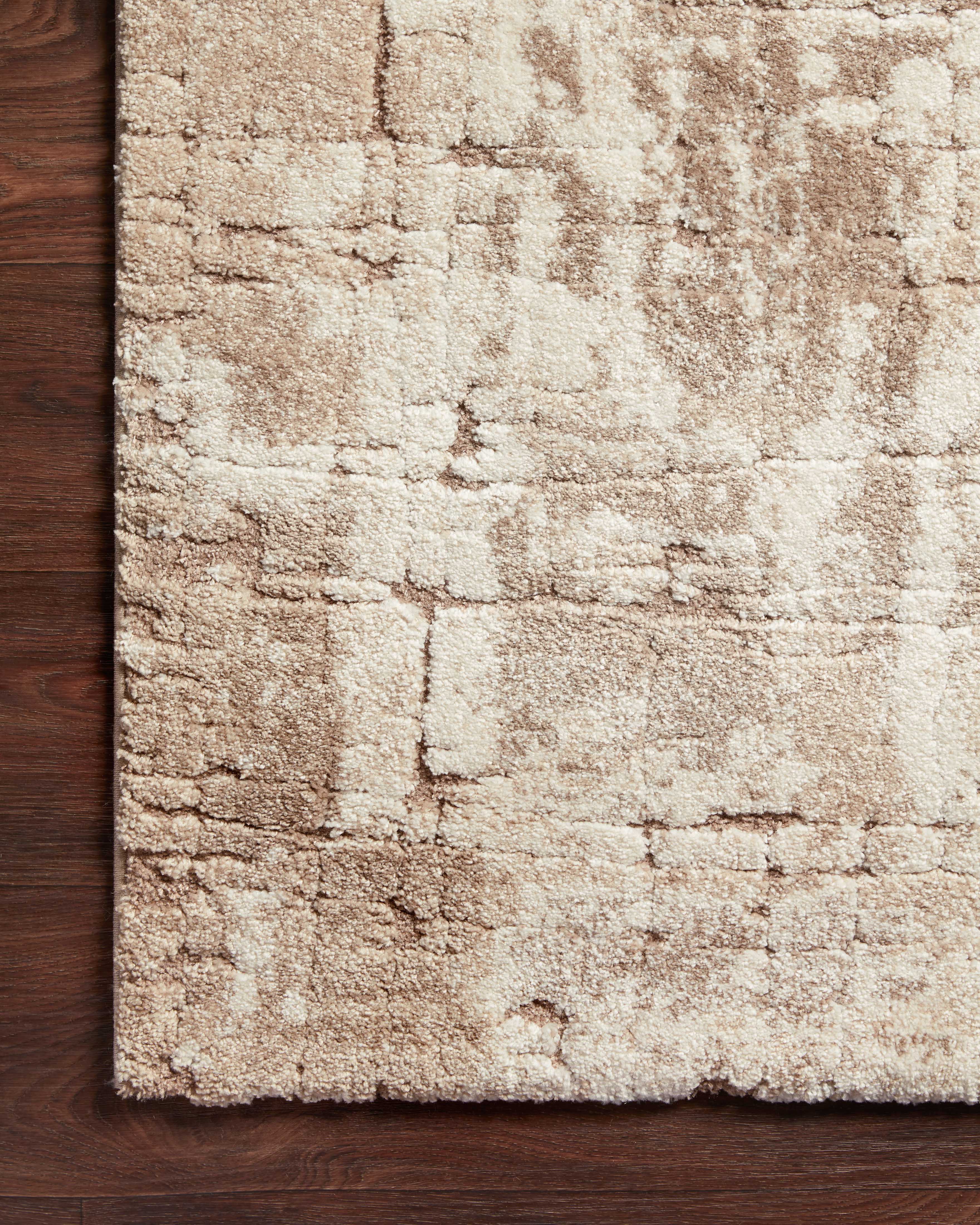 Loloi Theory Beige / Taupe Rug RUGS - synthetic Loloi