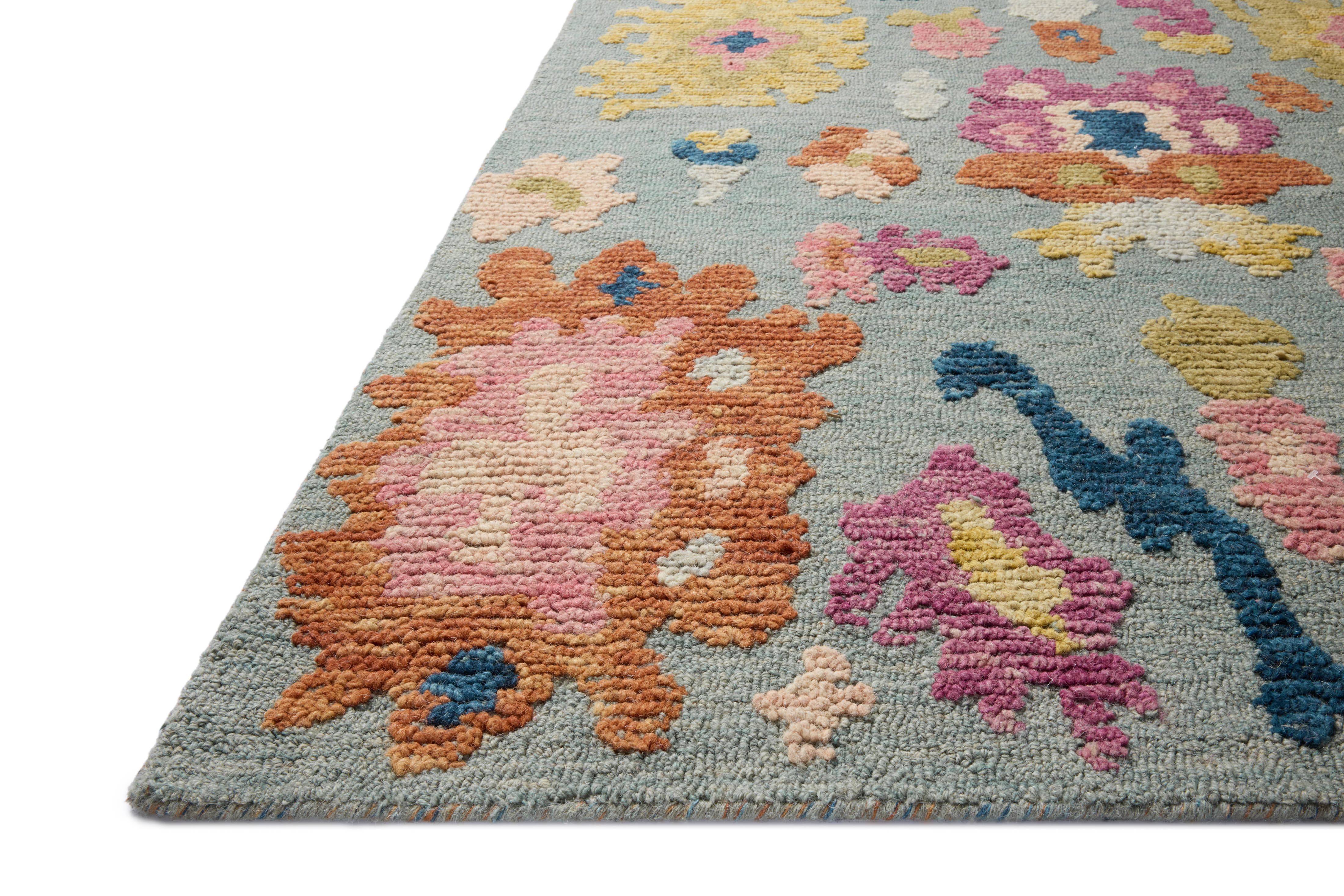 Loloi Tilly Spa / Multi Rug RUGS - wool Loloi