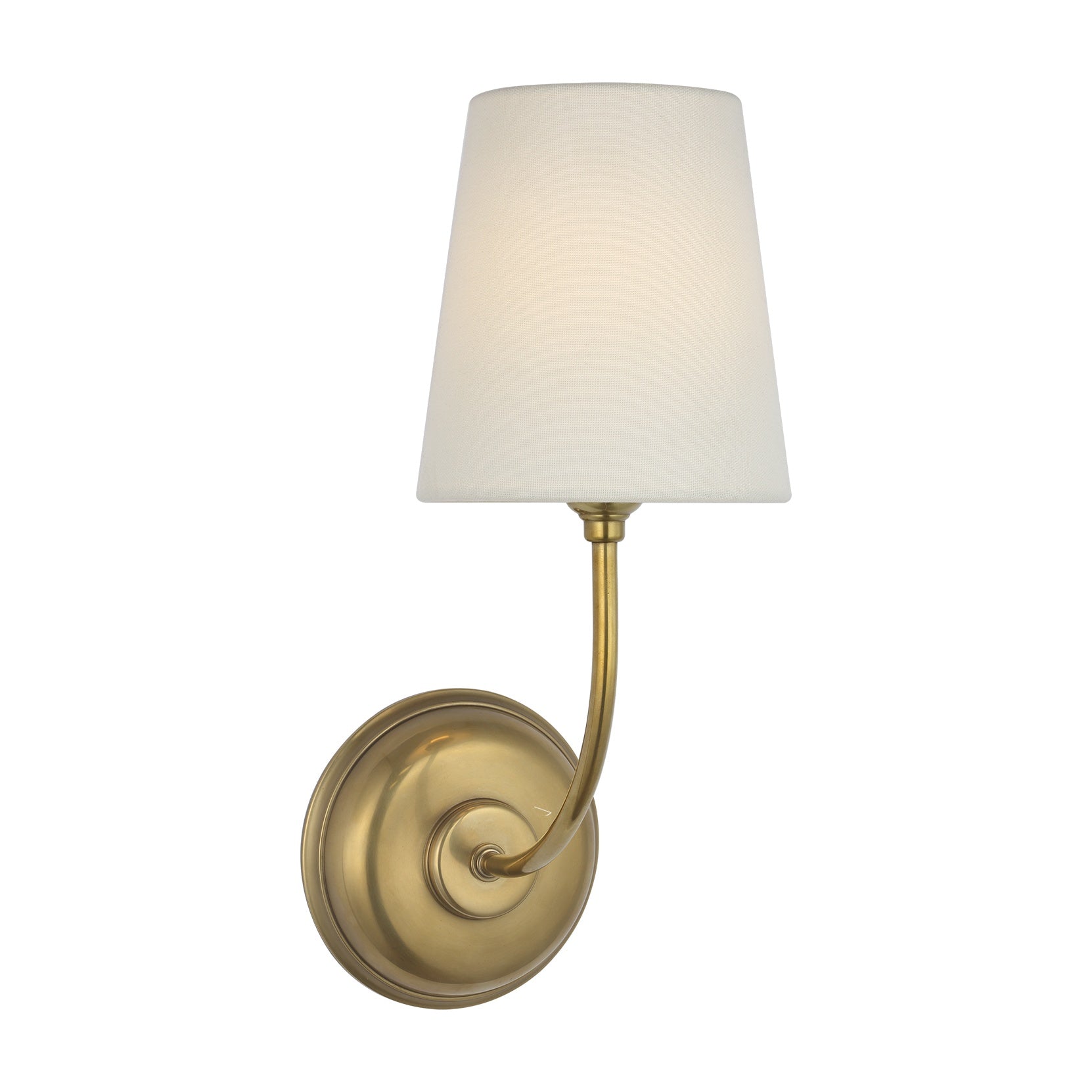 FLOOR MODEL - Vendome 16" Cordless Single Sconce - Antique Brass LIGHTING - floor model Visual Comfort - Signature