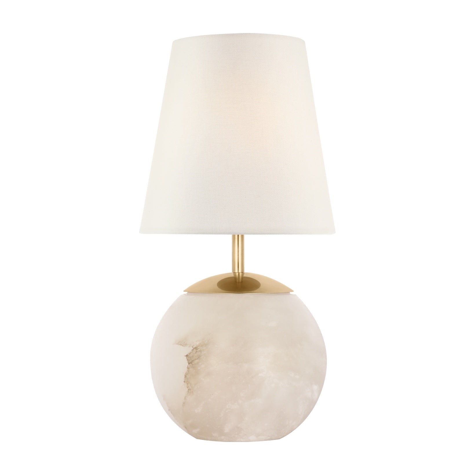 Terri 12" Cordless Accent Lamp LIGHTING - table lamp Visual Comfort Alabaster