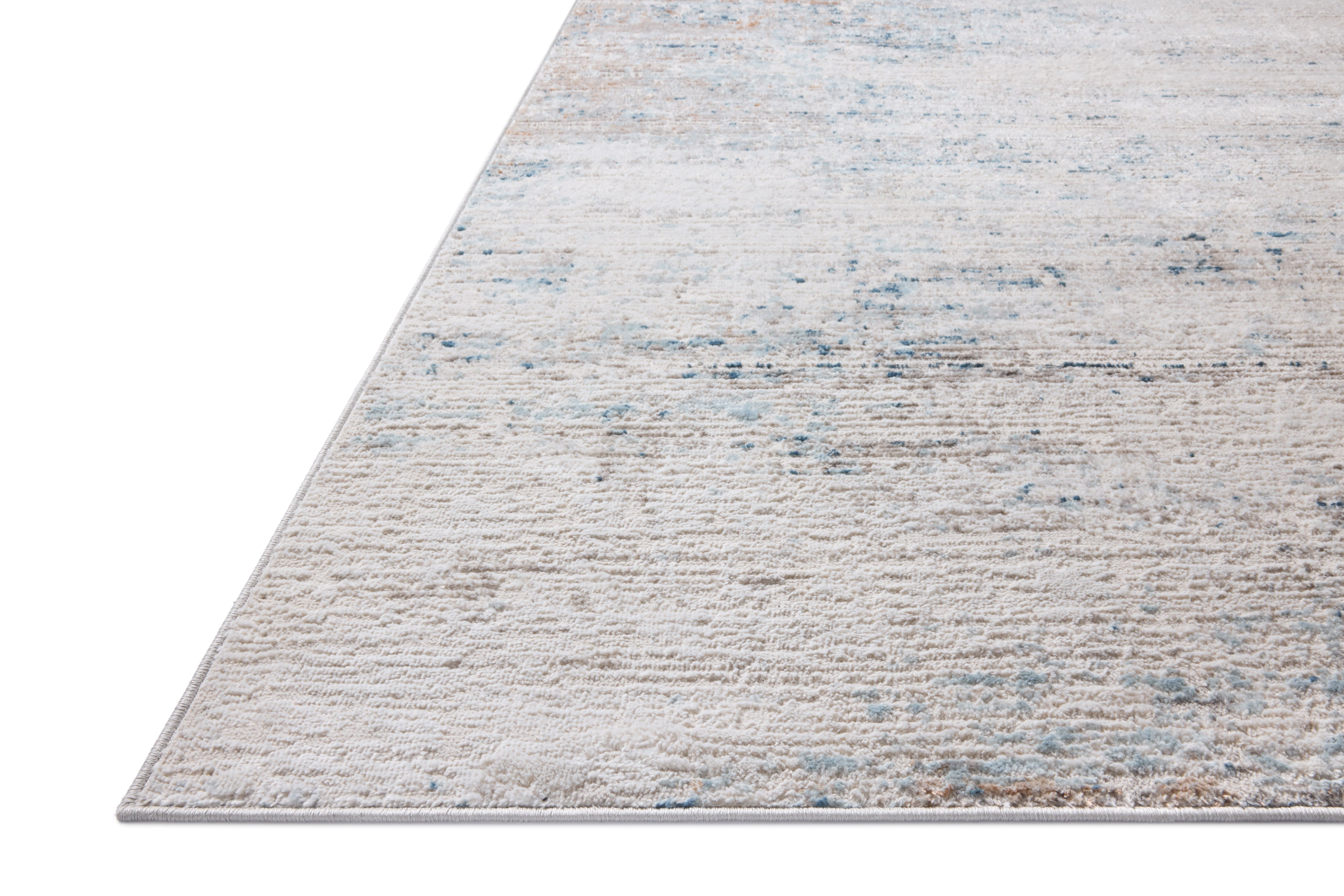 Loloi Townes Ivory / Sky Rug RUGS - synthetic Loloi