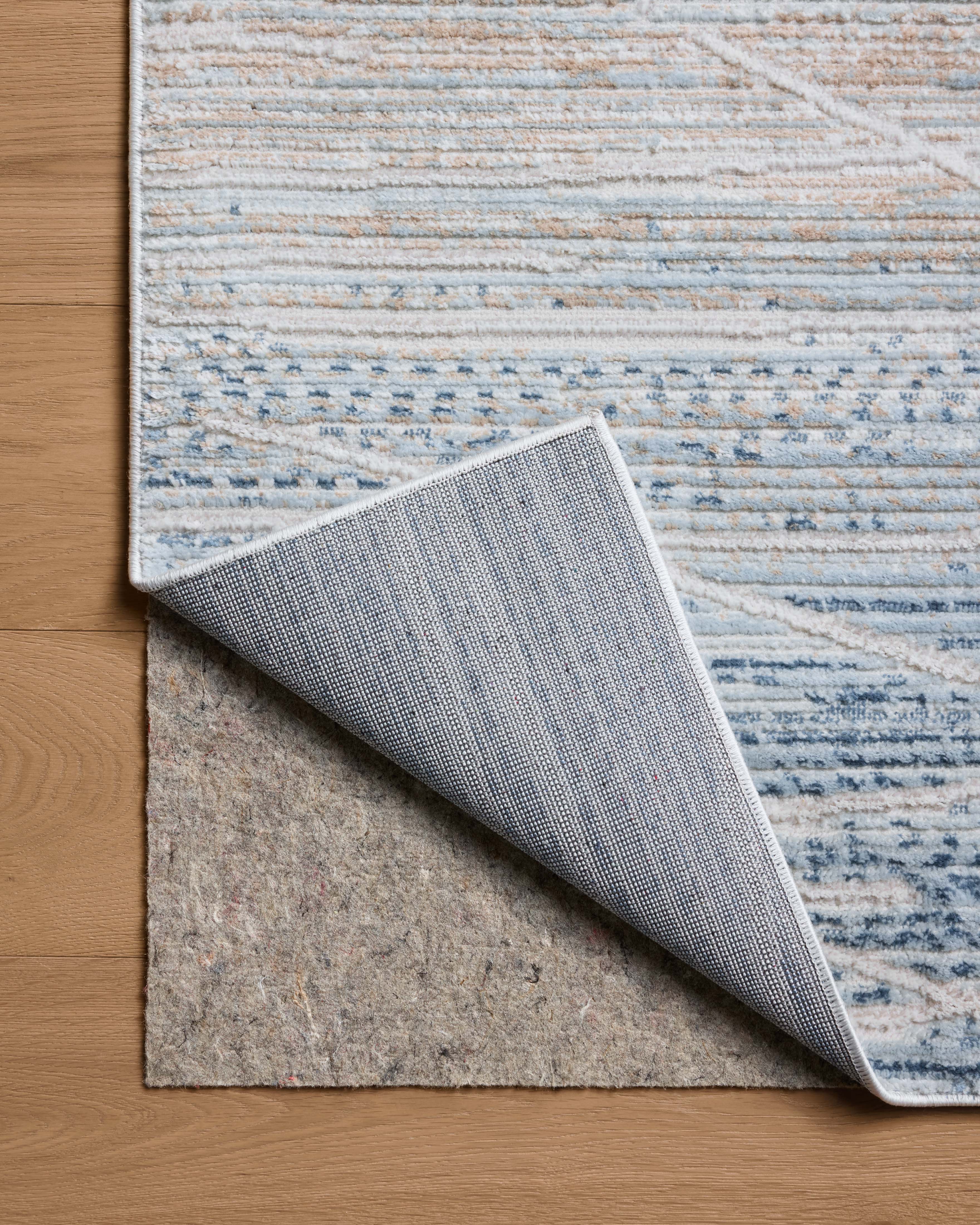 Loloi Townes Natural / Sky Rug RUGS - synthetic Loloi