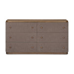 Simone 6 Drawer Dresser FURNITURE - dresser Moe's Furniture