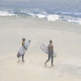"Take Me Surfing I" Framed Wall Art
