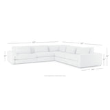 Bloor 5-Piece Sectional  - Rug & Weave