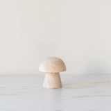 Wooden Mushroom Ornament