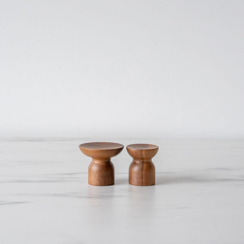 Orb Walnut Knob - Rug & Weave