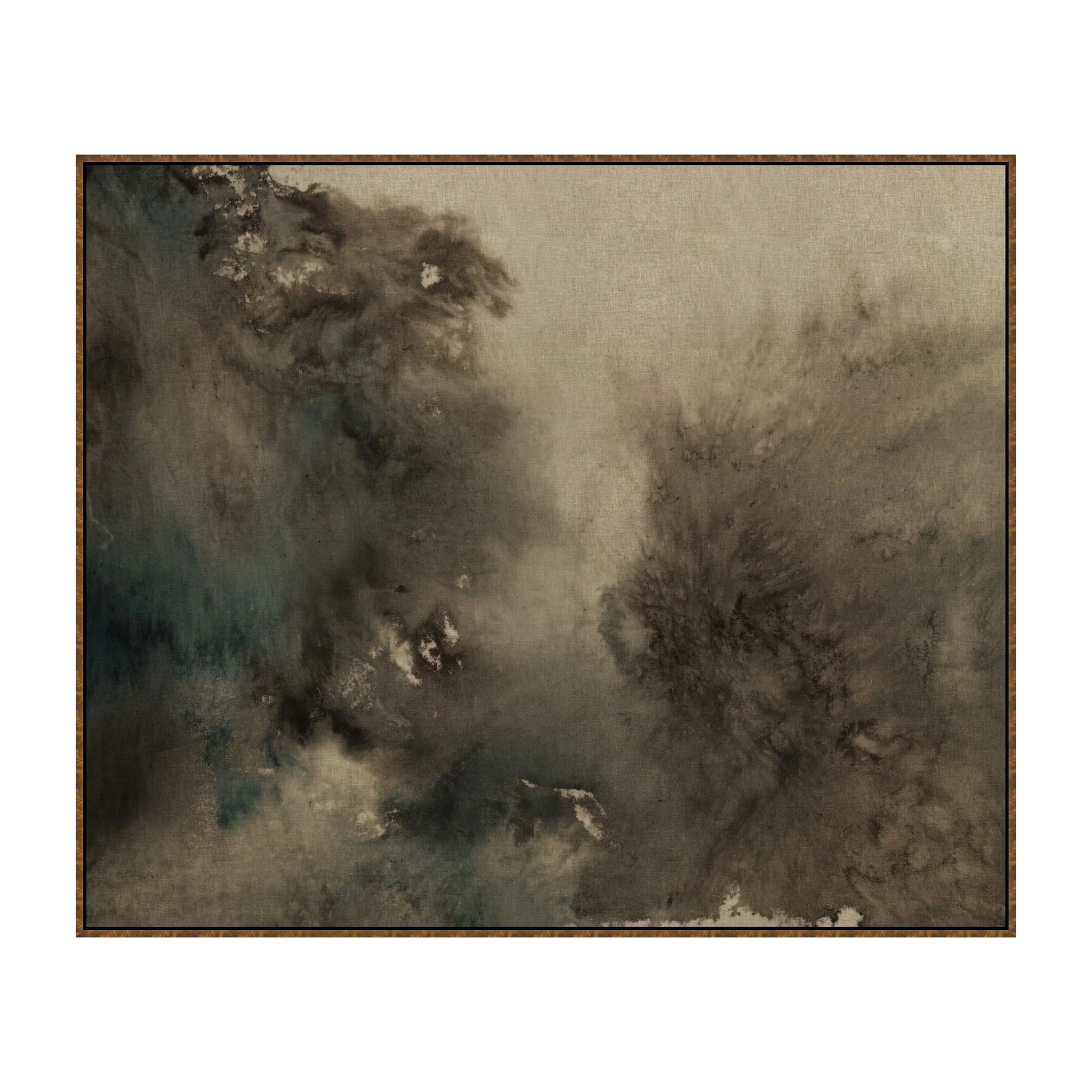 “Splotch” Gallery Wrapped Canvas - Rug & Weave