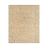 renaissance BORI-2307 Light Beige, Dusty Coral, Tan, Taupe, Denim Rug - Rug & Weave