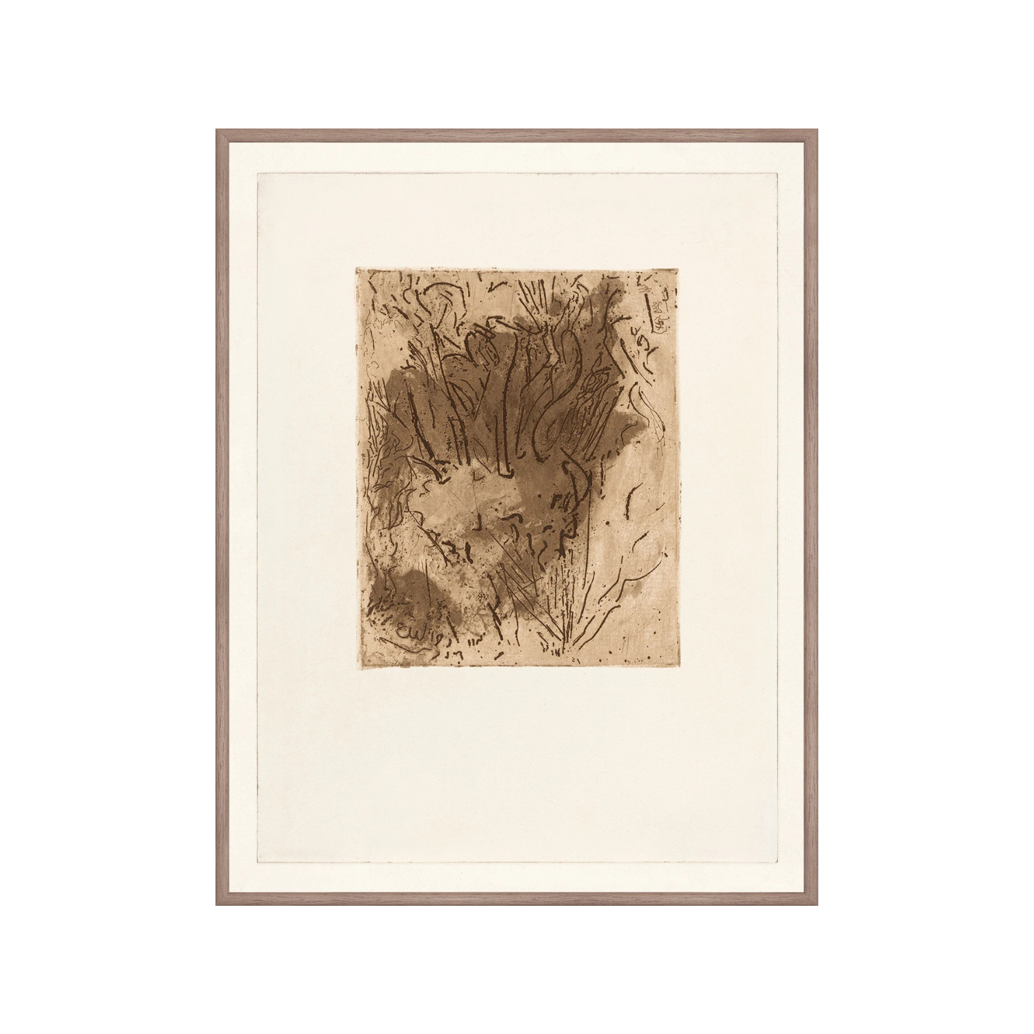 "Monochrome Etching I C.1919" Framed Art Print ARTWORK - framed print Celadon Art