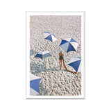 "Swimsuit Model C.1948" Framed Art Print