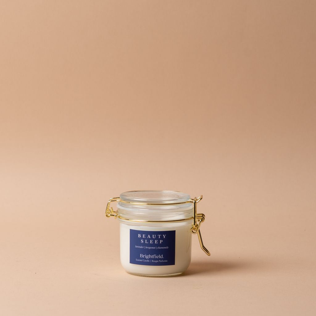 Glass Candle Collection by Brightfield candle Brightfield Beauty Sleep (Lavender, Bergamot, Chamomile)