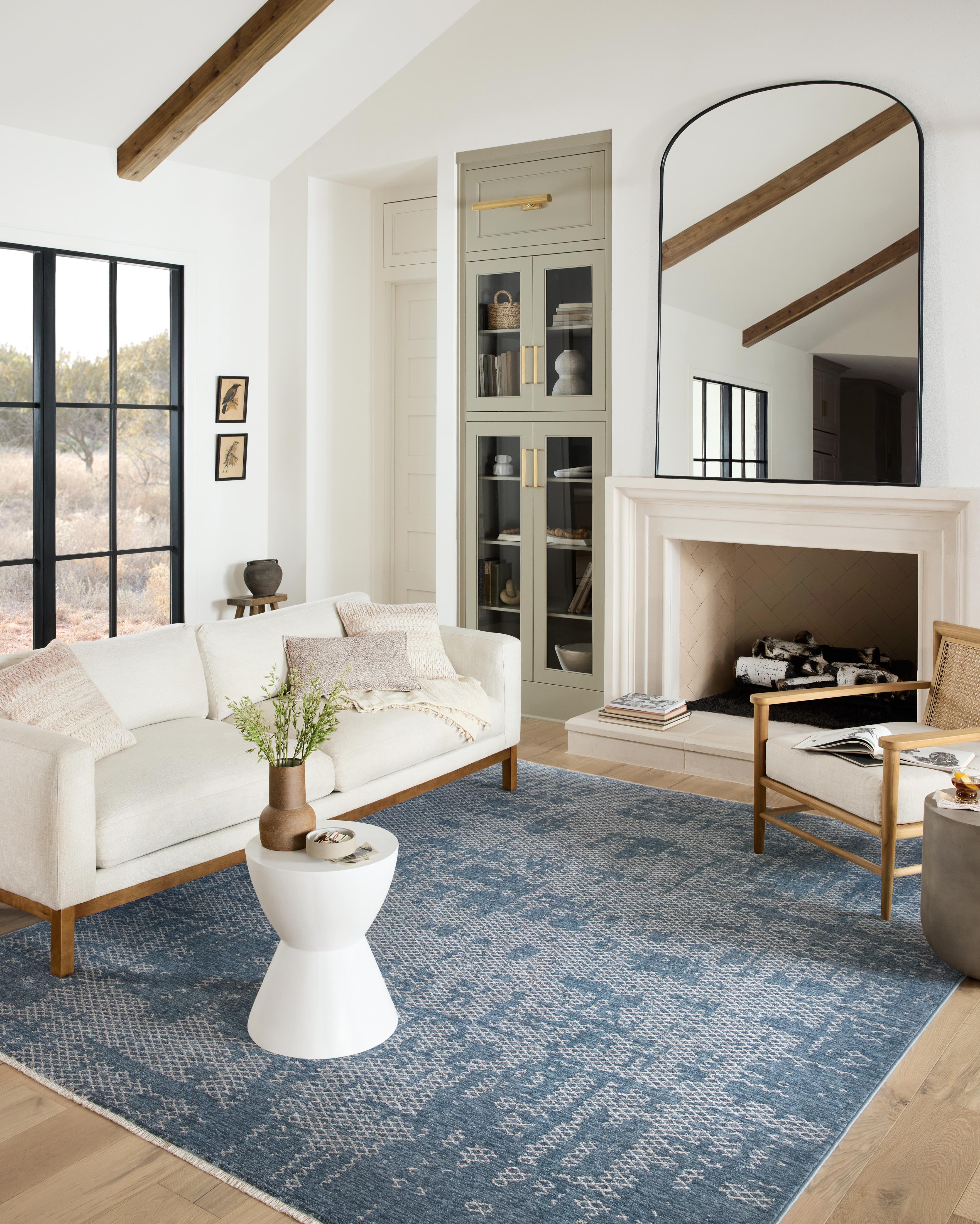 Loloi Vance Denim / Dove Rug No.1 Loloi