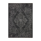 Loloi Vance Charcoal / Dove Rug No.1 Loloi 18" x 18"