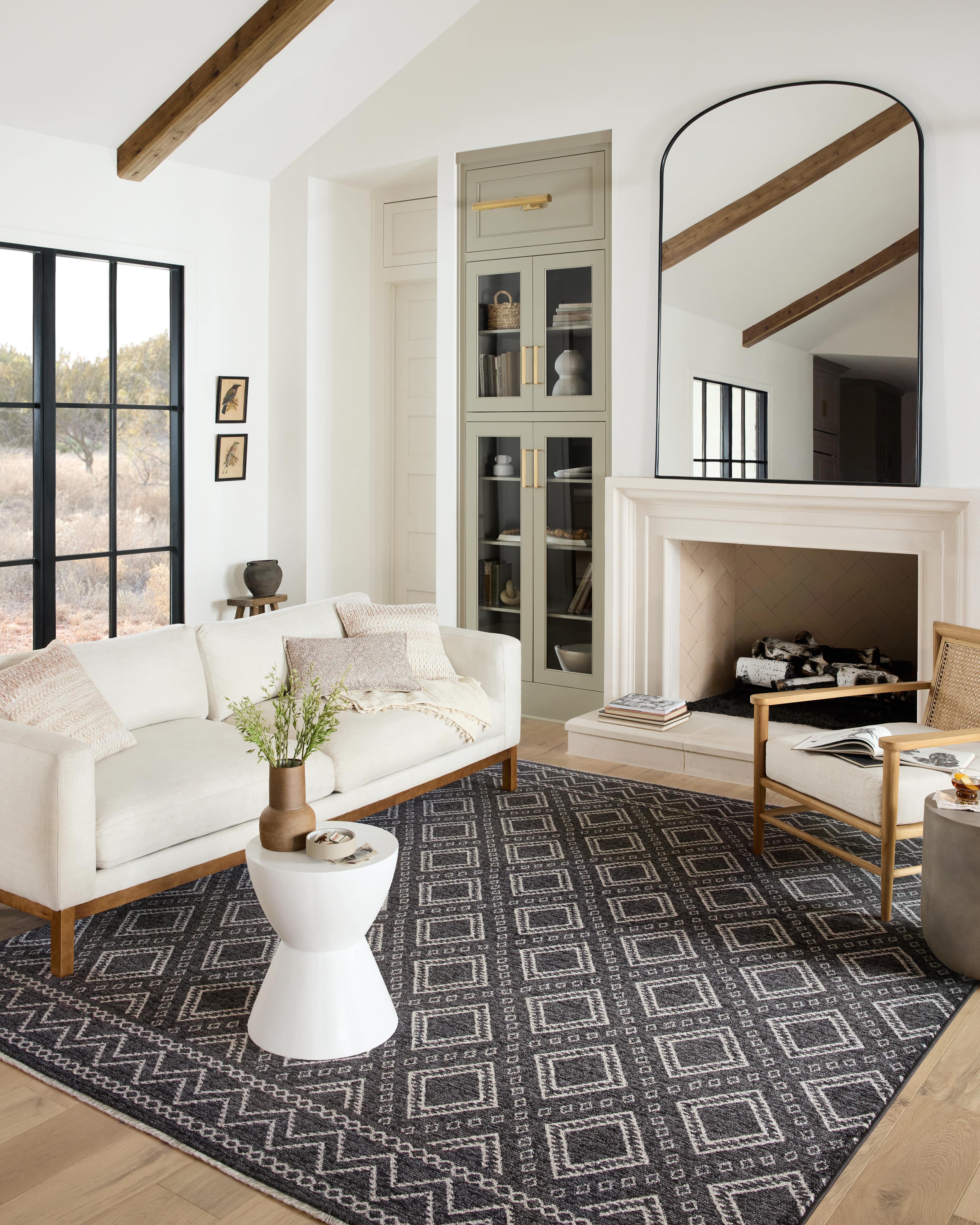 Loloi Vance Charcoal / Dove Rug No.3 Loloi
