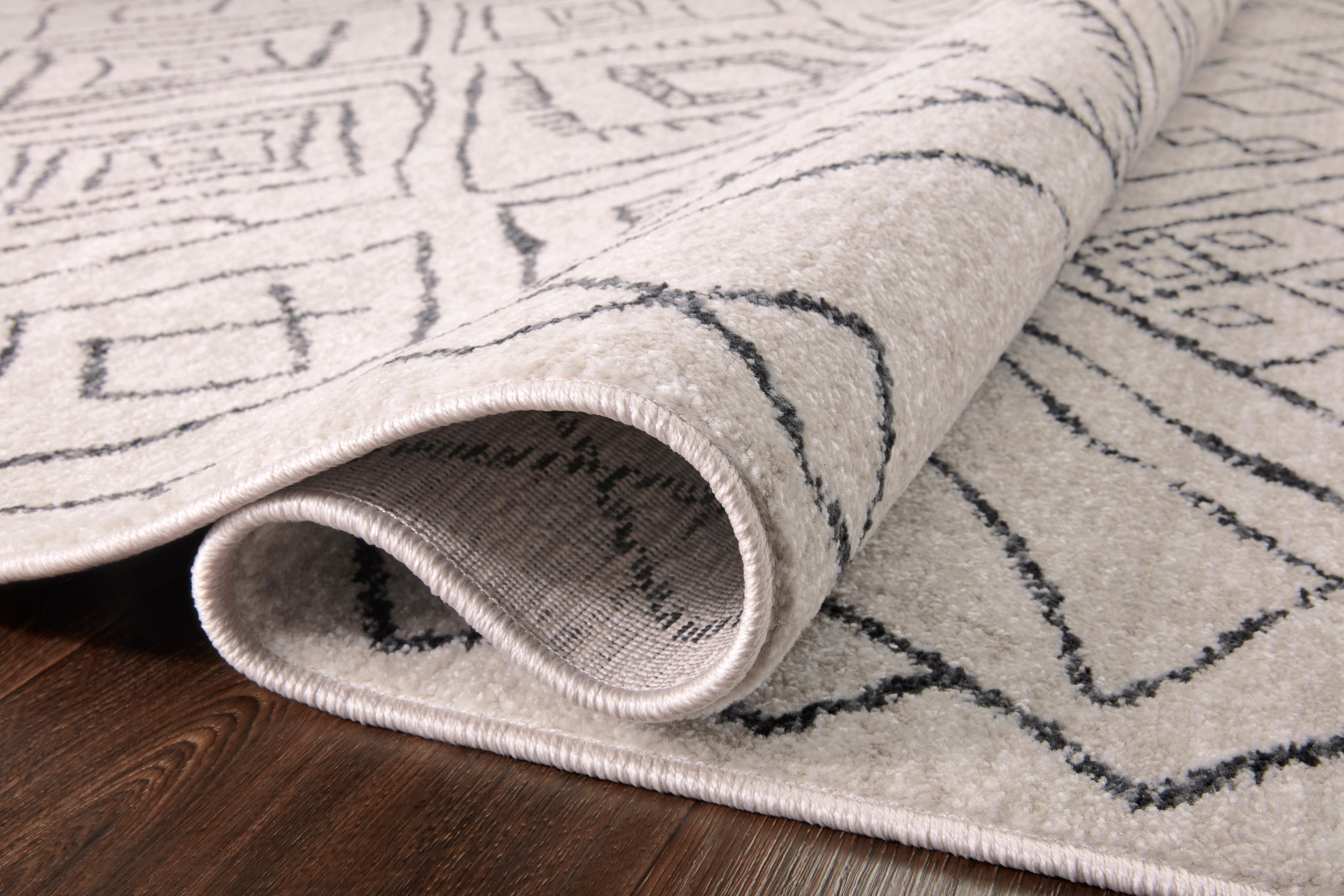 Loloi Vance Dove / Charcoal Rug Loloi