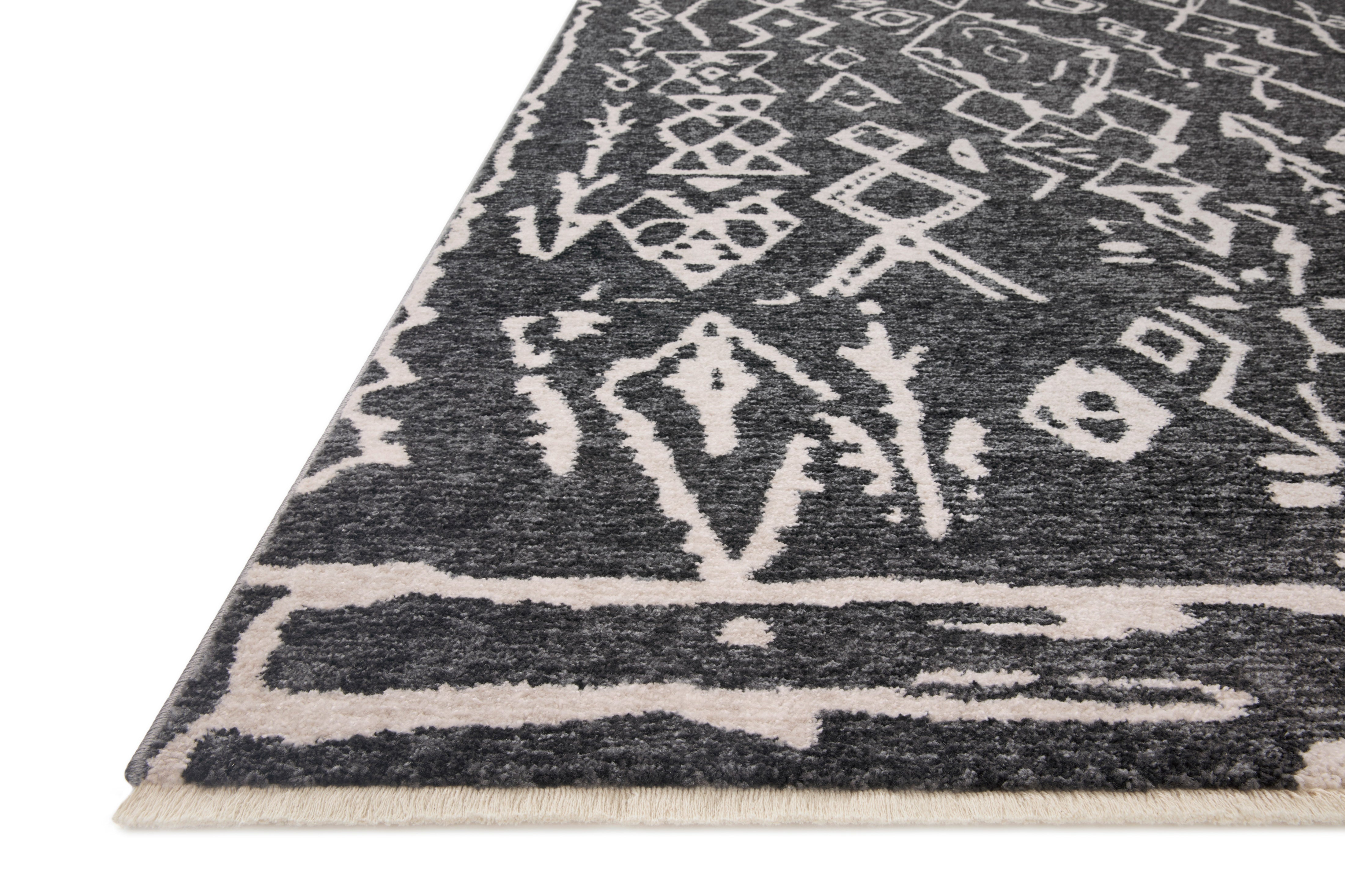 Loloi Vance Charcoal / Dove Rug No.4 Loloi
