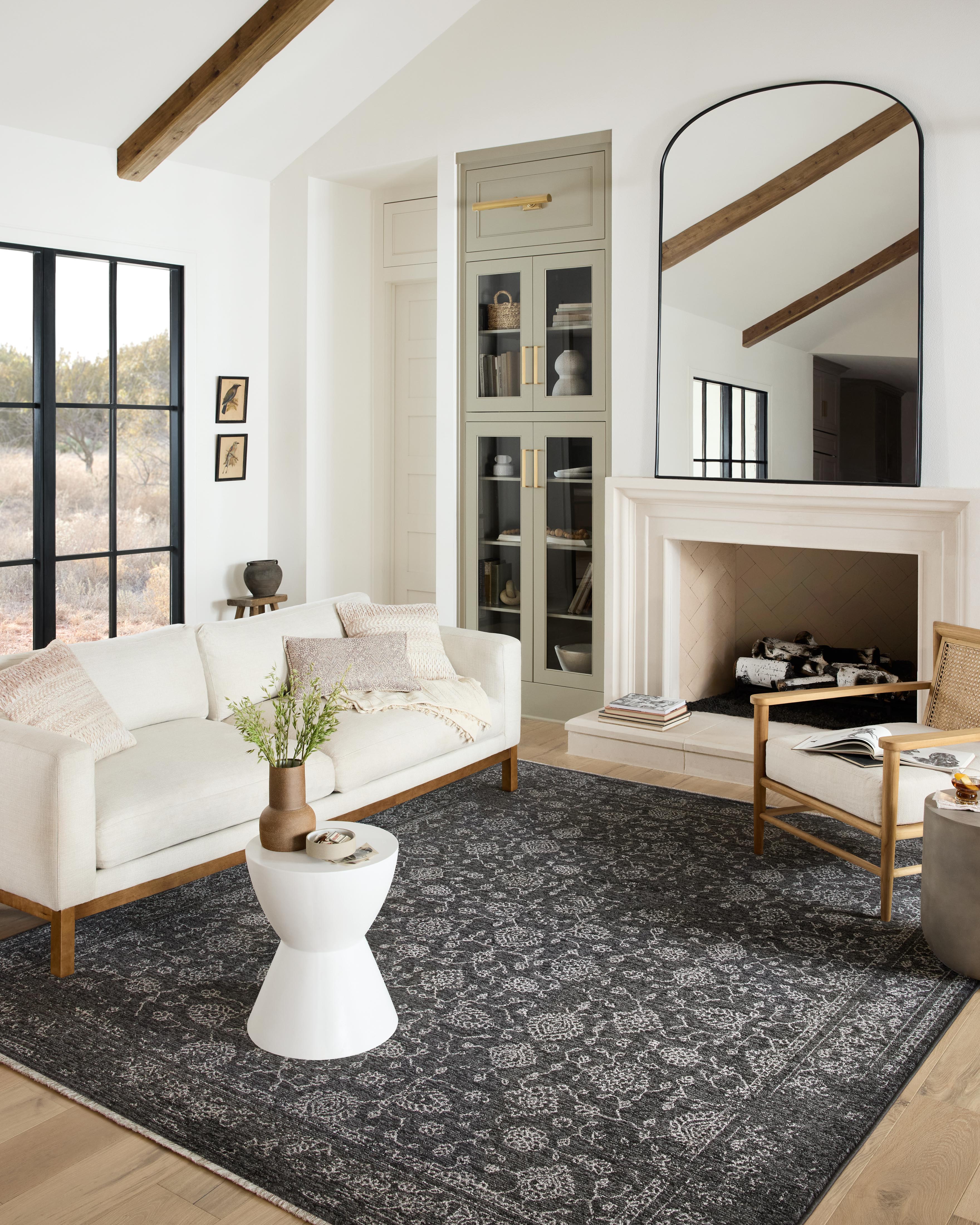 Loloi Vance Charcoal / Dove Rug No.5 Loloi