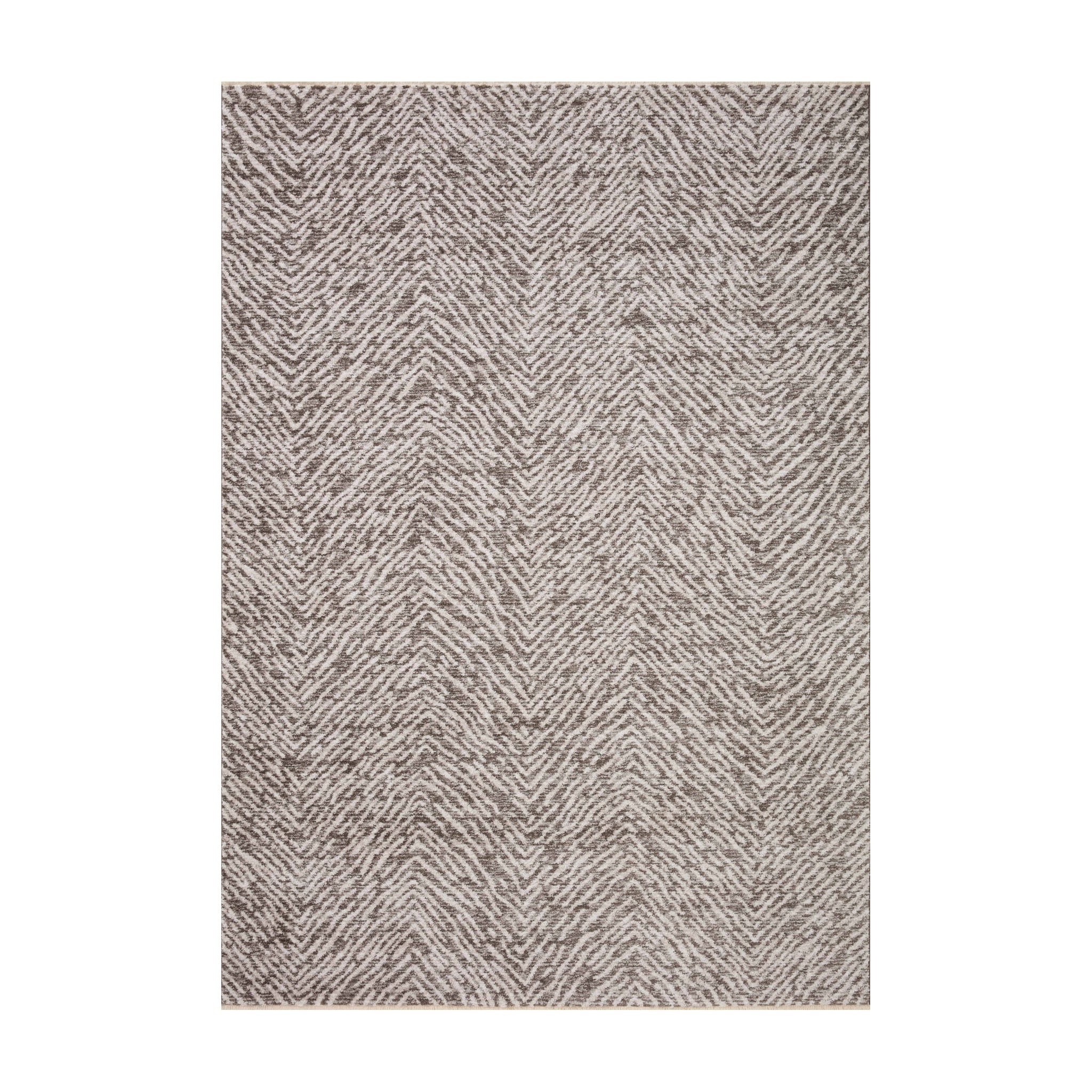 Loloi Vance Taupe / Dove Rug No.4 Loloi 18" x 18"
