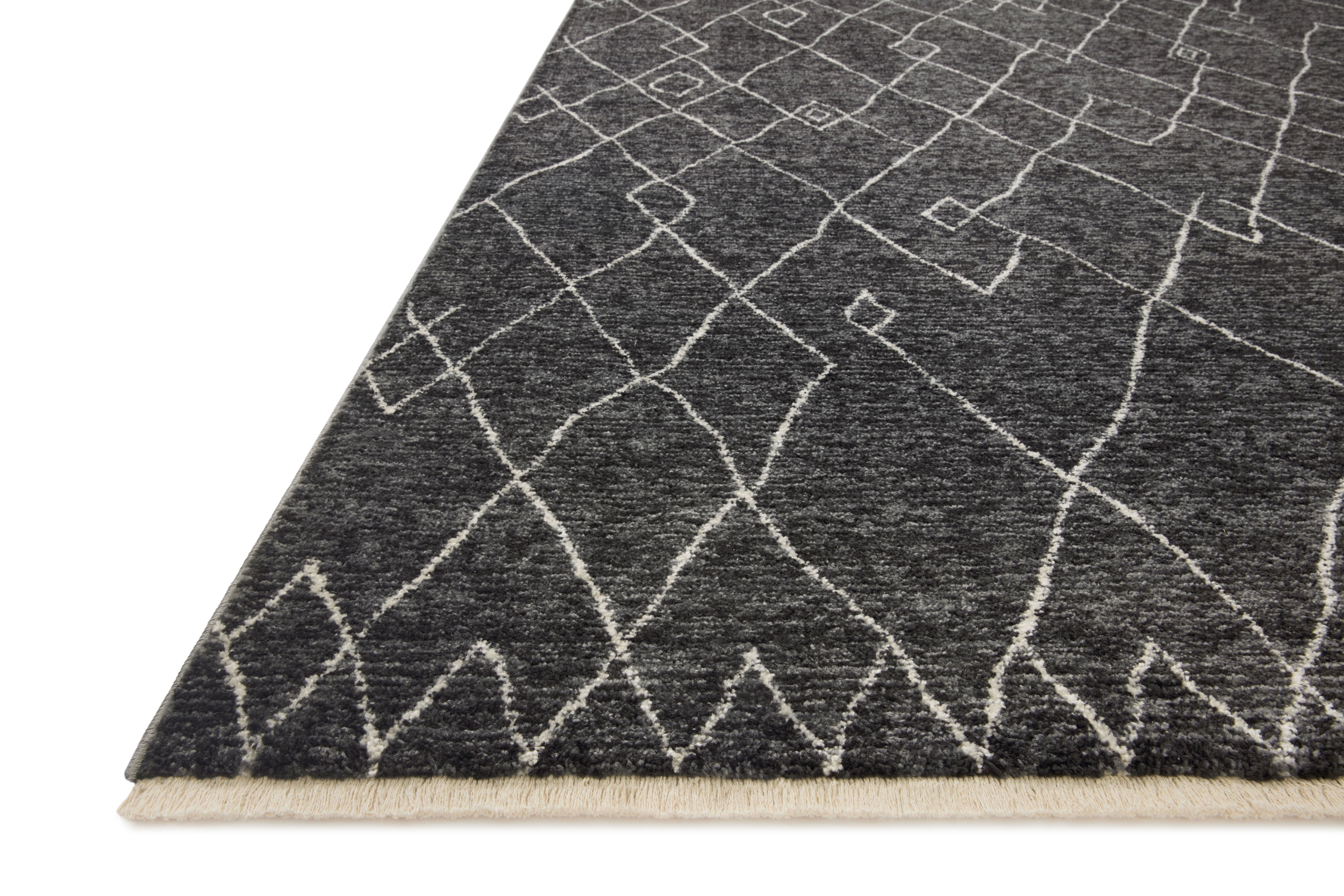 Loloi Vance Charcoal / Dove Rug No.6 Loloi