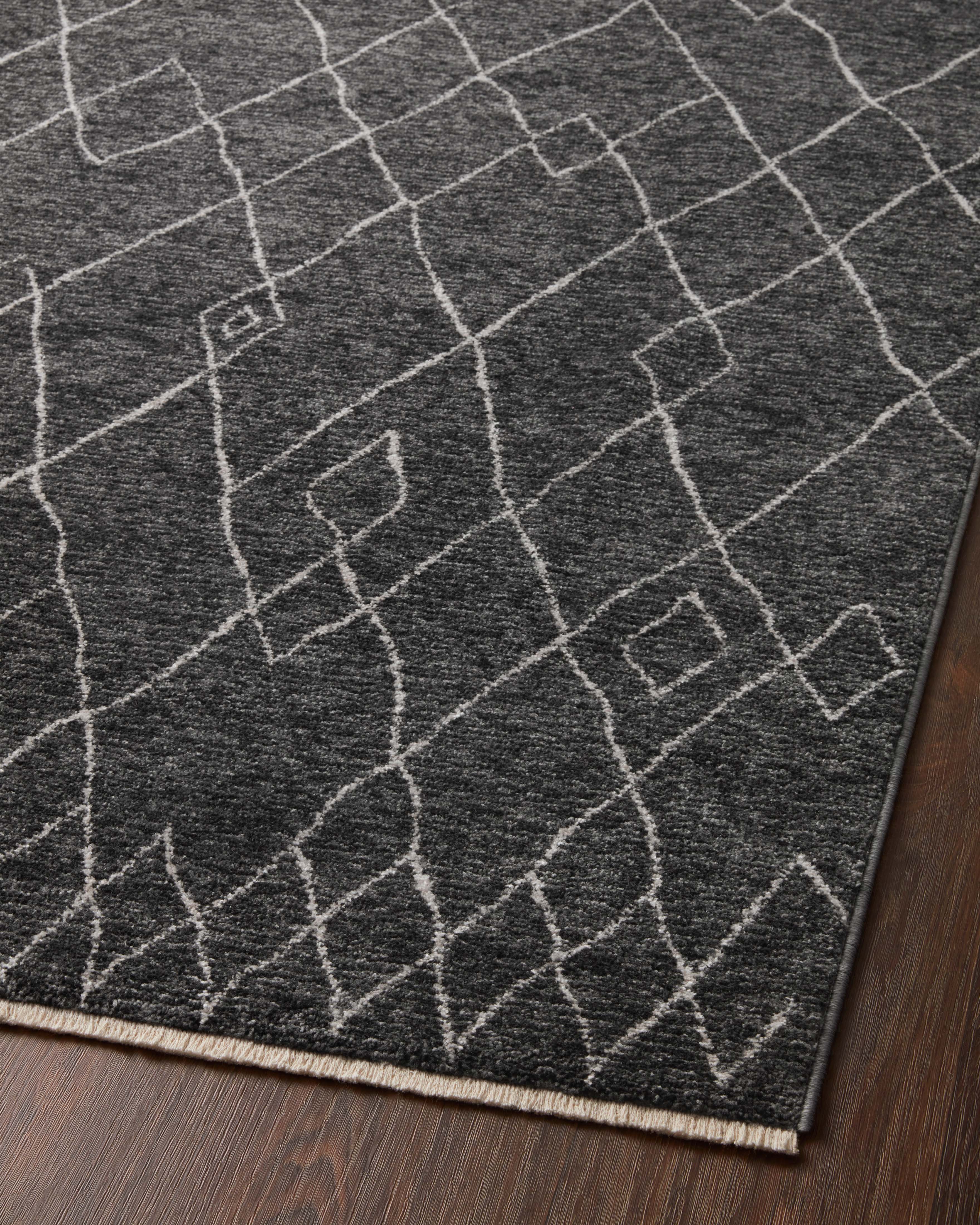 Loloi Vance Charcoal / Dove Rug No.6 Loloi