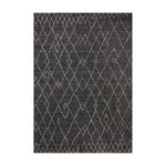 Loloi Vance Charcoal / Dove Rug No.6 Loloi 18" x 18"
