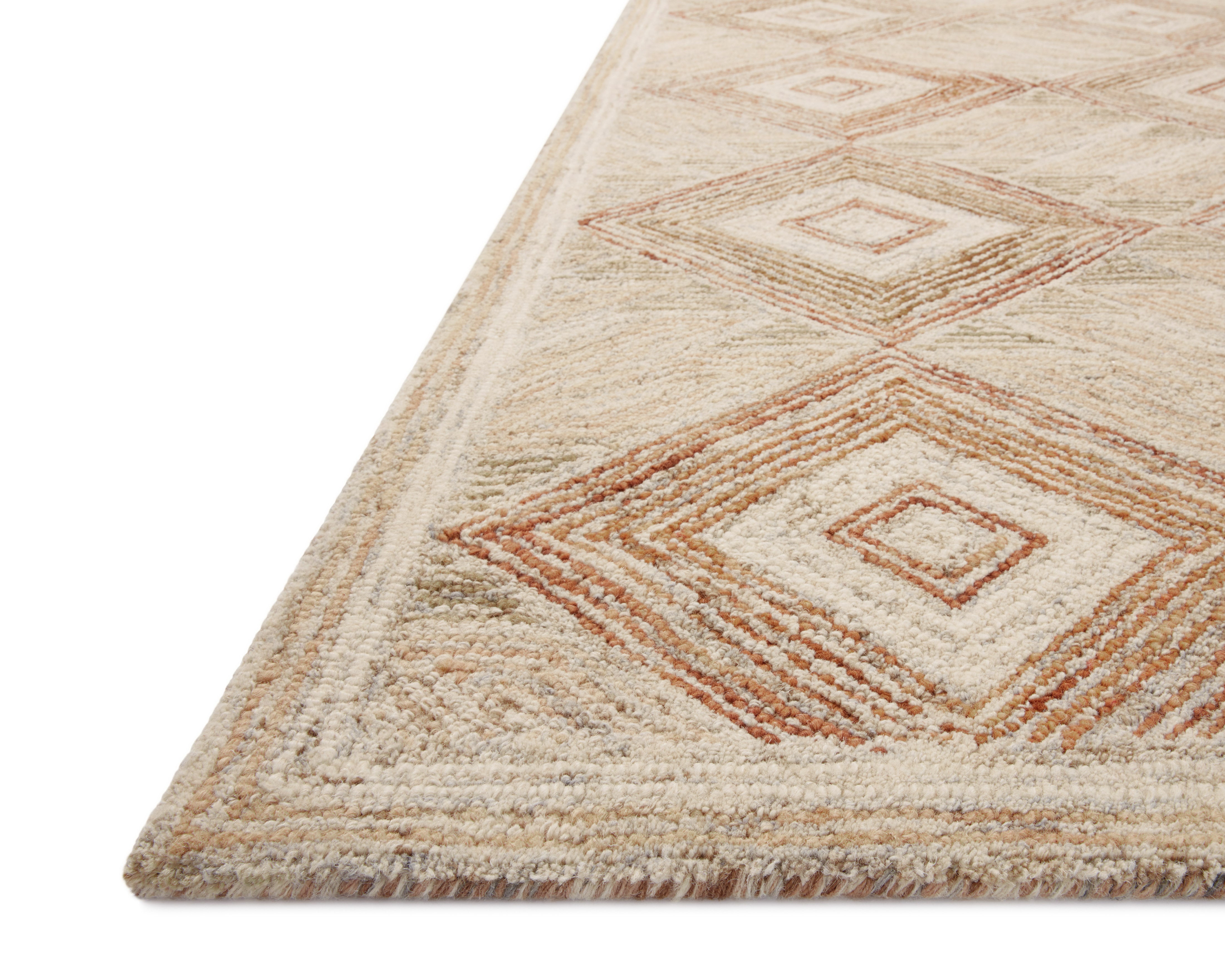 Loloi Varena Sand / clay Rug RUGS - wool Loloi